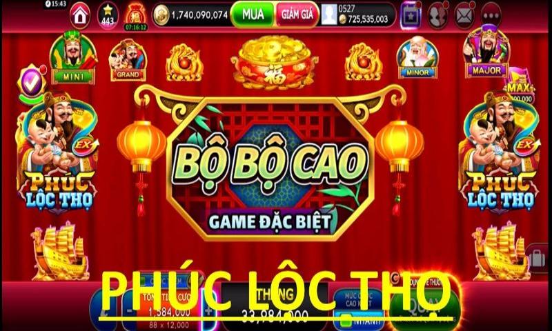 Slot game cổ điển phúc lộc thọ